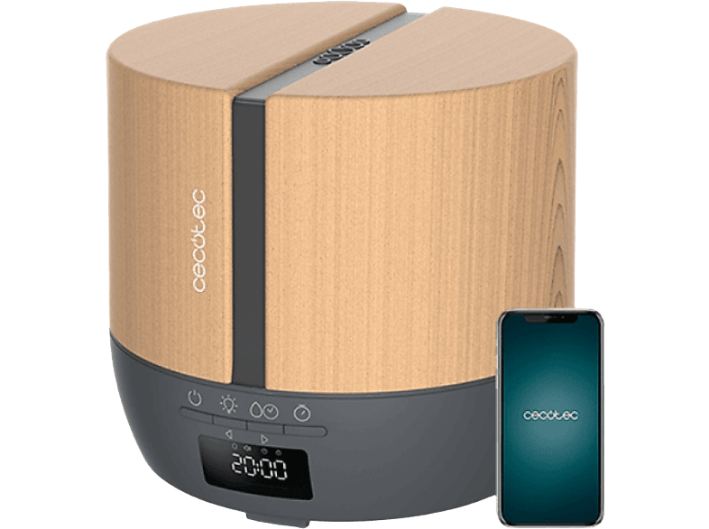 Cecotec – Difusor de aromas Cecotec PureAroma 550 Connected Grey Woody.