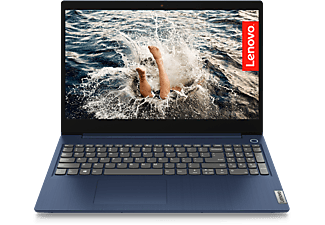 LENOVO IdeaPad 3 82H8008XHV Kék laptop (15,6" FHD/Core i3/4GB/128 GB SSD/Win10HS)