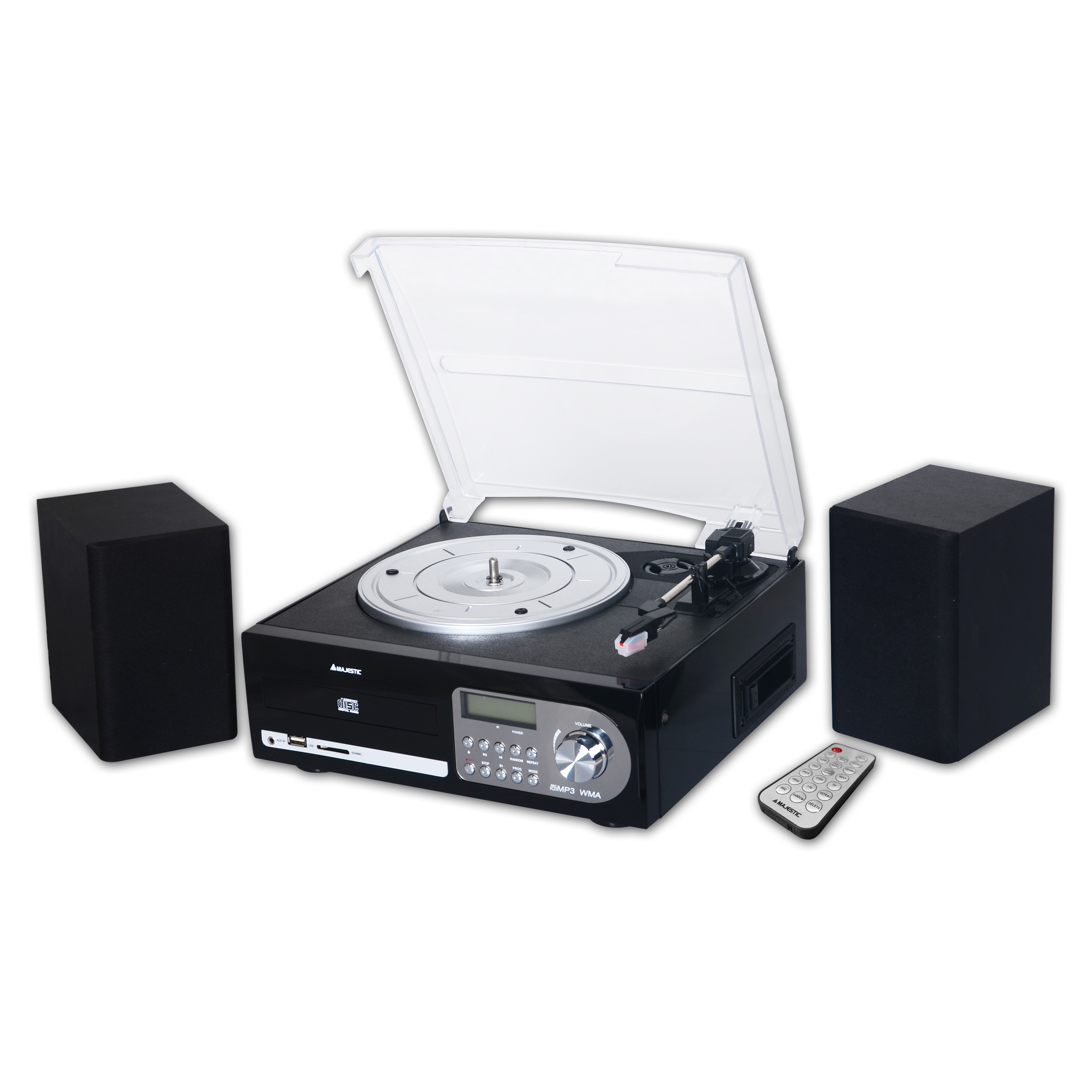 Giradischi Majestic TT 38R CD TP USB