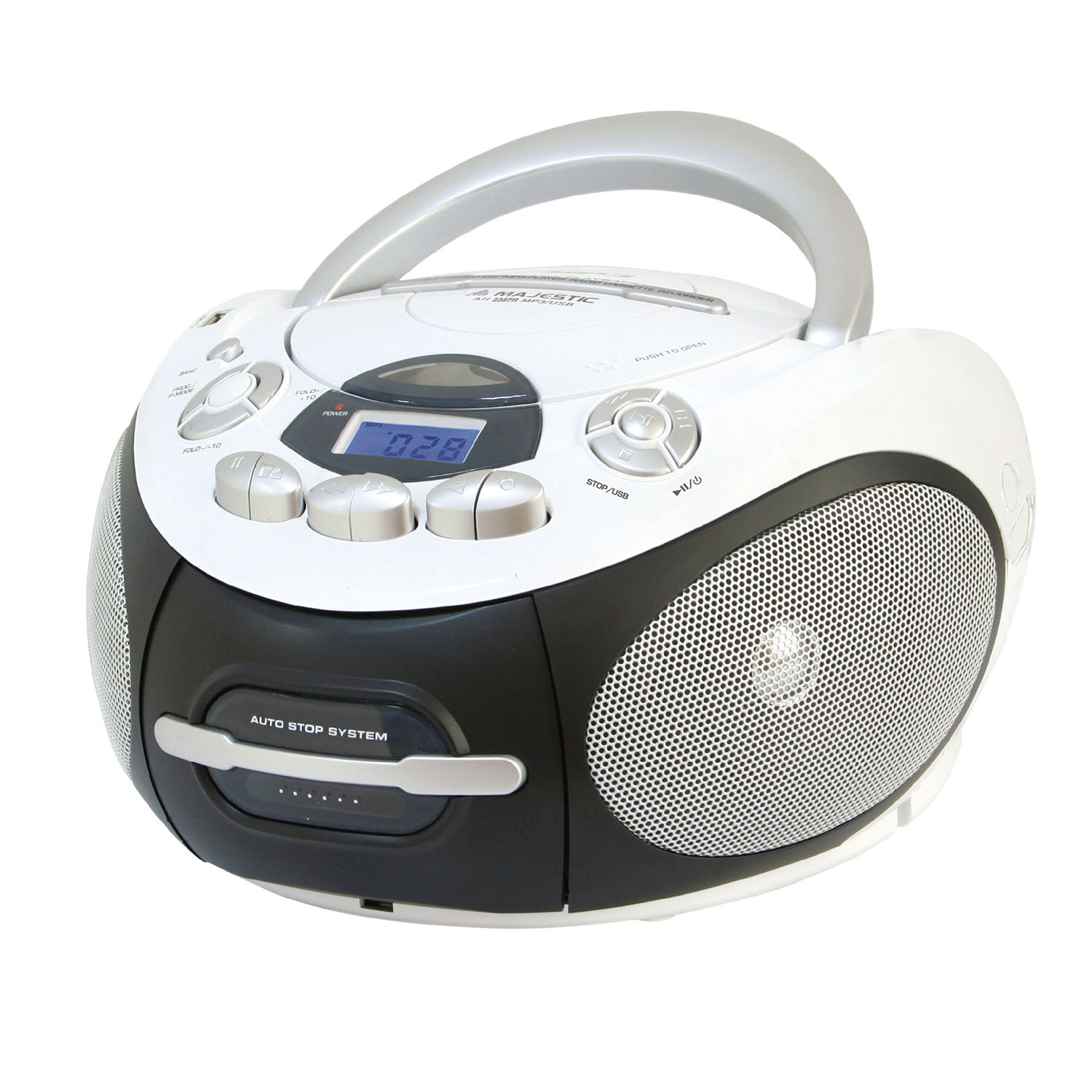 Radio CD Majestic Ah-2387R MP3 USB