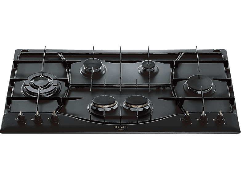 HOTPOINT PHN 960MST (AN) R/HA PIANO COTTURA GAS, 6 zone di cottura, dimensioni: L 87 cm, P 51 Antracite