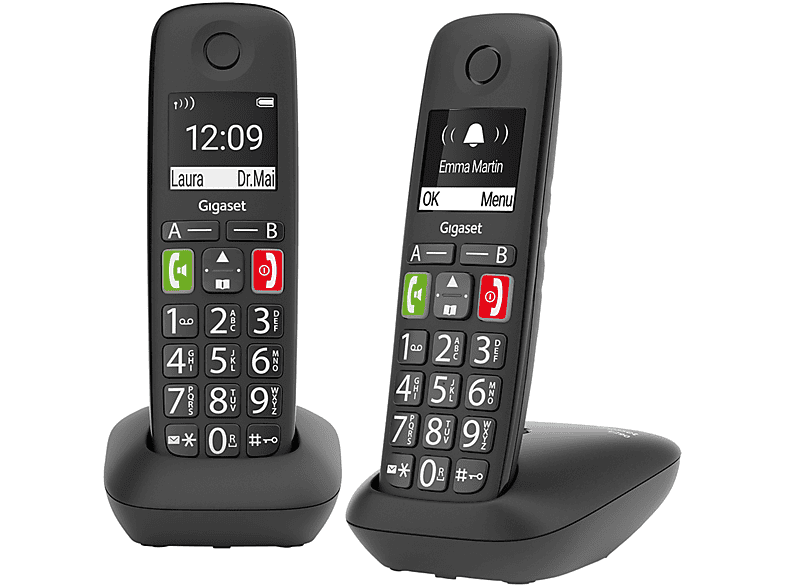 TELEFONO FISSO DECT SEGRETERIA TELEFONICA VIVAVOCE + CORDLESS KX-TGF320EXM