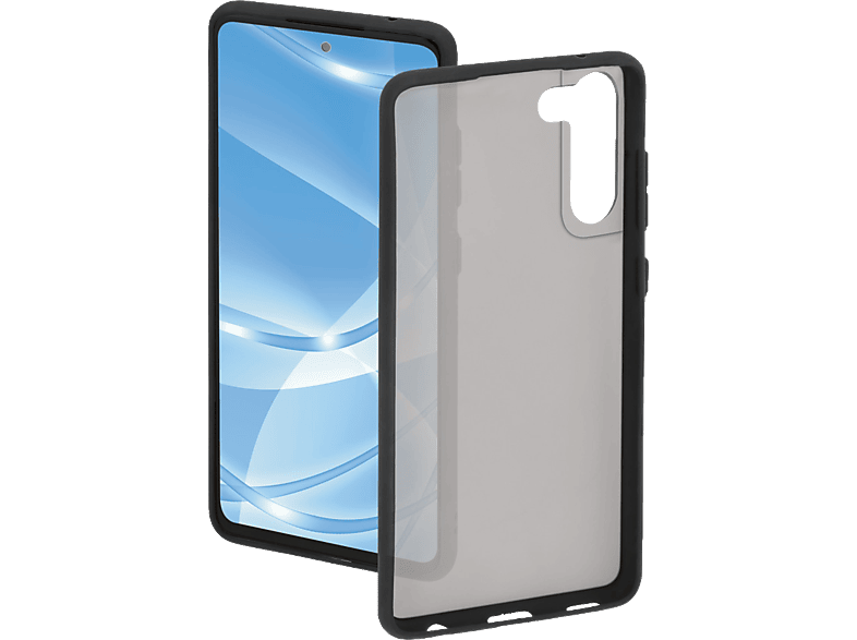 Samsung, S21 FE, Galaxy Invisible, Schwarz/Transparent Backcover, HAMA