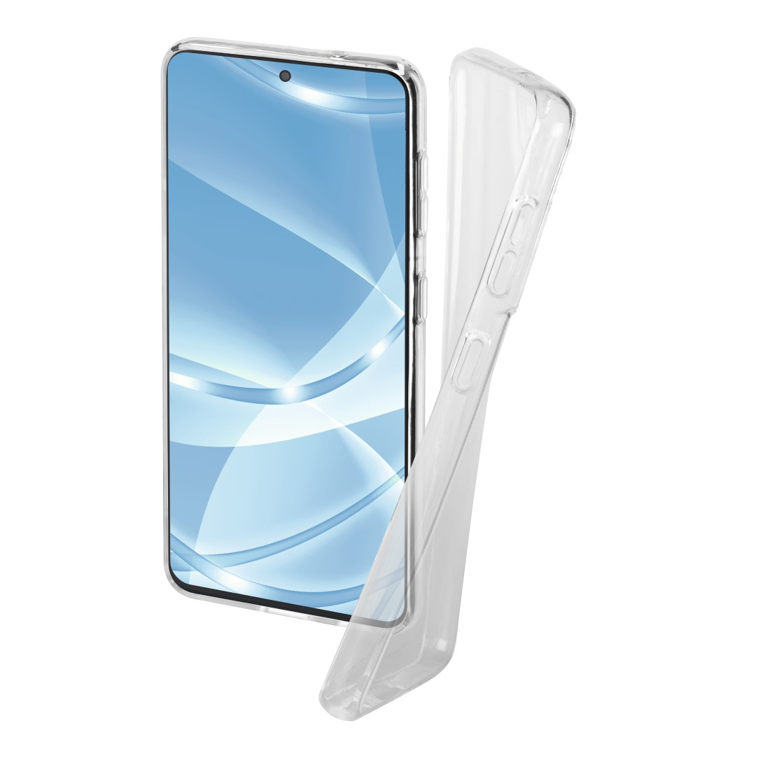 5G, Galaxy Samsung, HAMA FE Crystal Backcover, Transparent Clear, S21