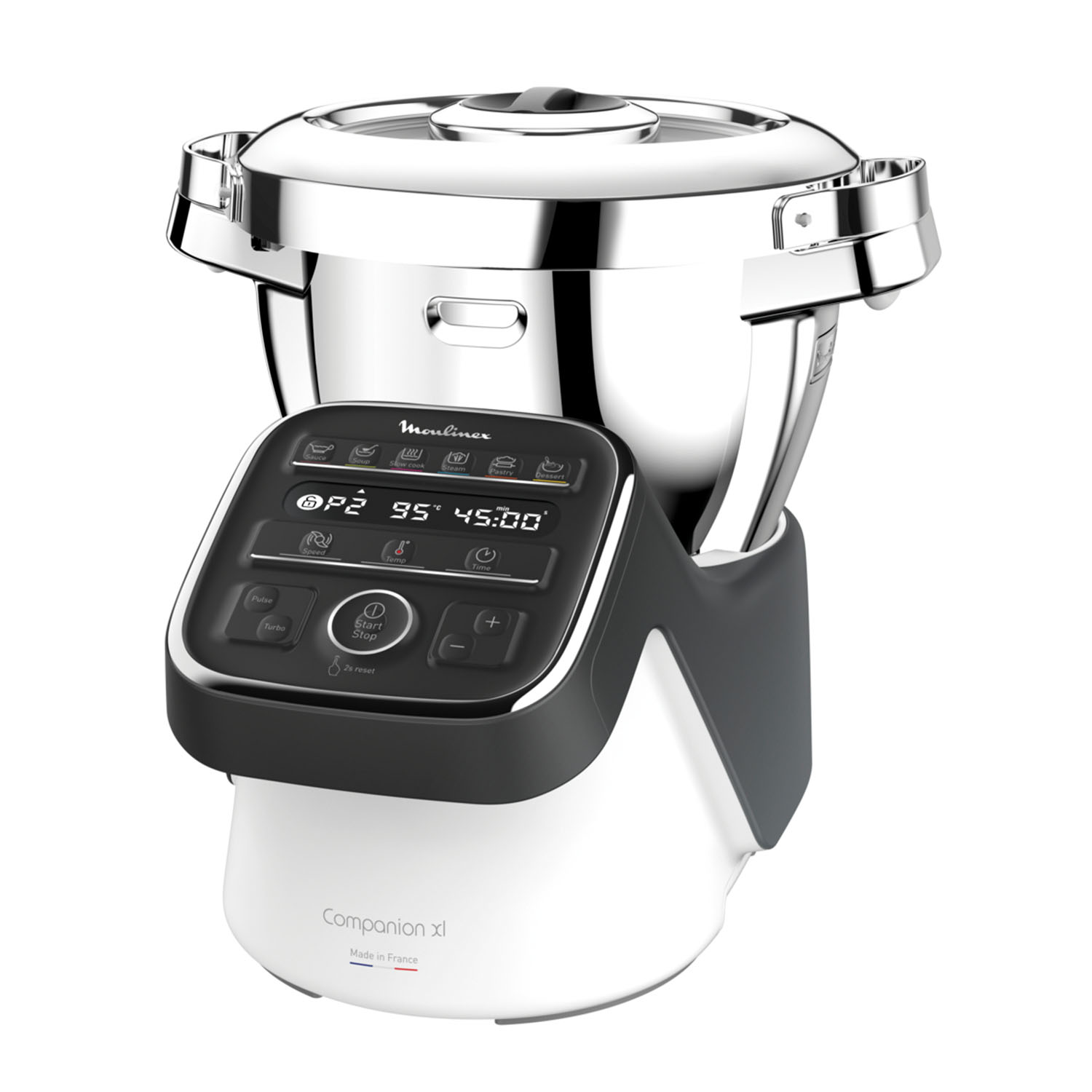 Moulinex Companion XL Hf8098N Robot DA Cucina, 1550 W, capacità ciotola 3 l, Nero