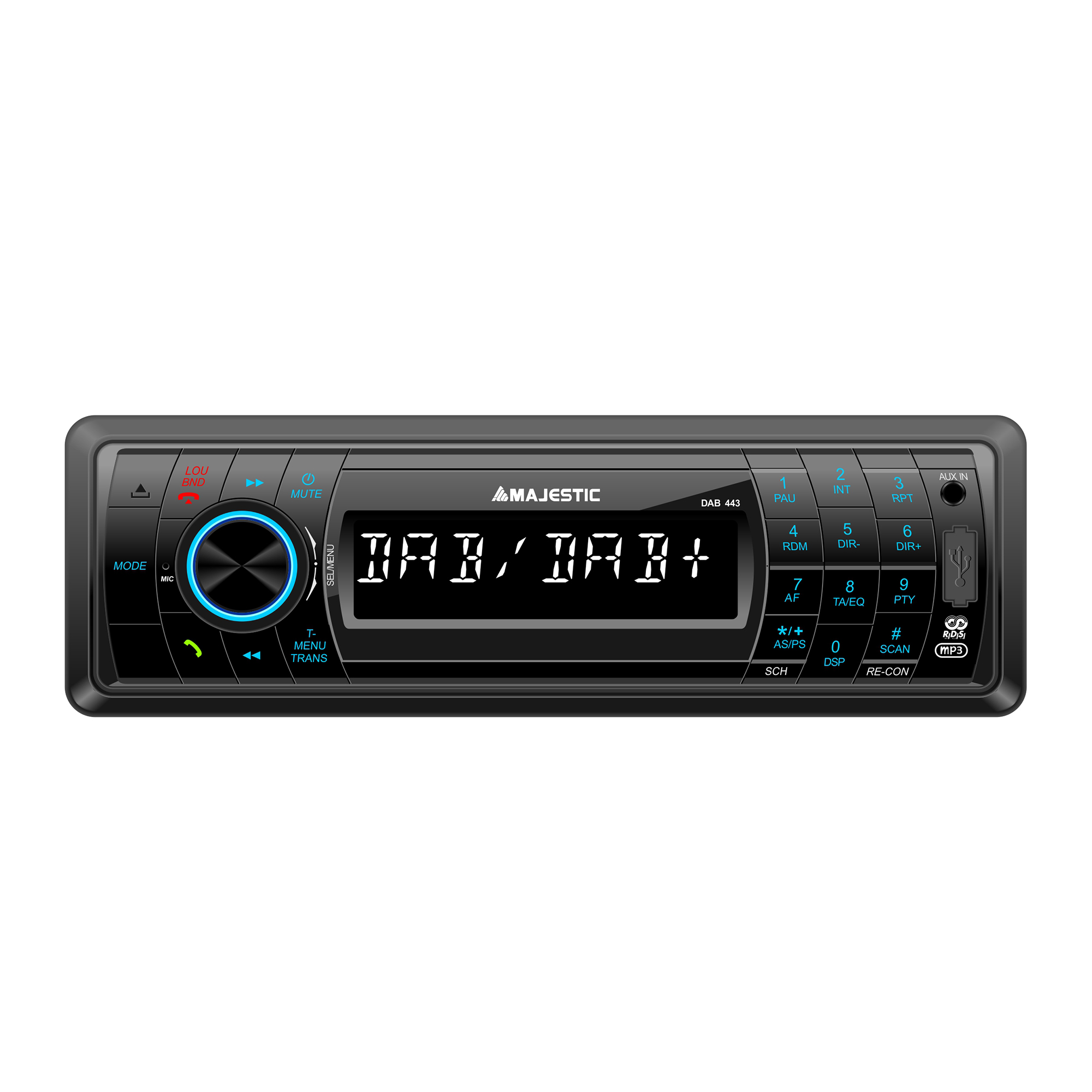 Sintolettore Majestic DAB 443 CD BT USB Dab+ FM