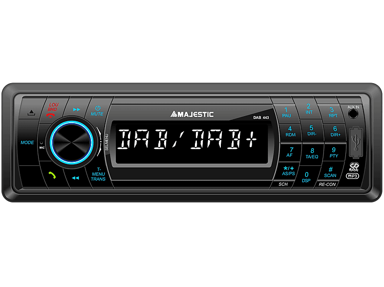 Sintolettore Majestic DAB 443 CD BT USB Dab+ FM