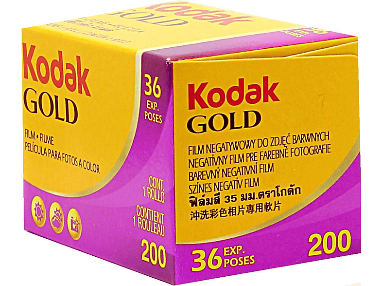 Pellicola Fotografica Kodak Gold 200 - Gb135-36