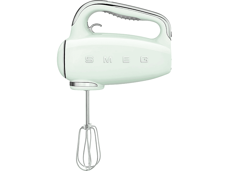 Smeg HMF01PGEU Retro Style Handmixer Grün Handmixer (Pastellgrün, 250 Watt)