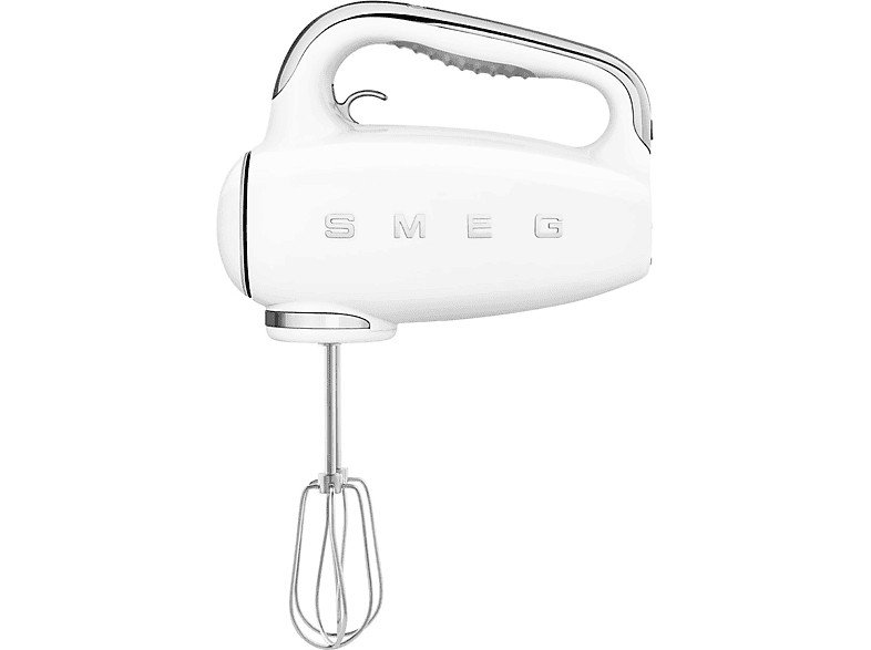 Smeg HMF01WHEU Retro Style Handmixer (Weiß, 250 Watt)