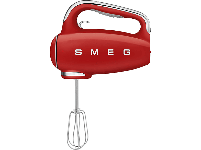 Smeg HMF01RDEU Retro Style Handmixer (Rot, 250 Watt)