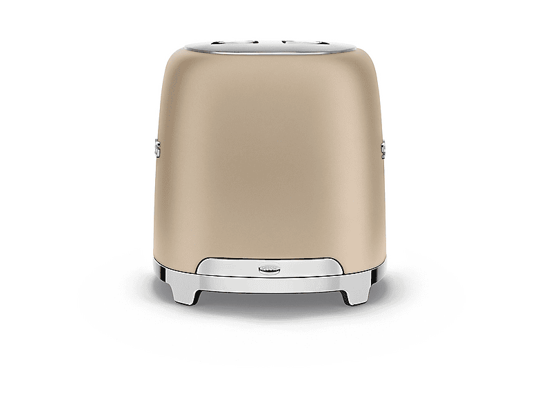 Smeg TSF01CHMEU Retro Style Toaster (Gold, 950 Watt, Schlitze: 2) — Foto 2 von 2