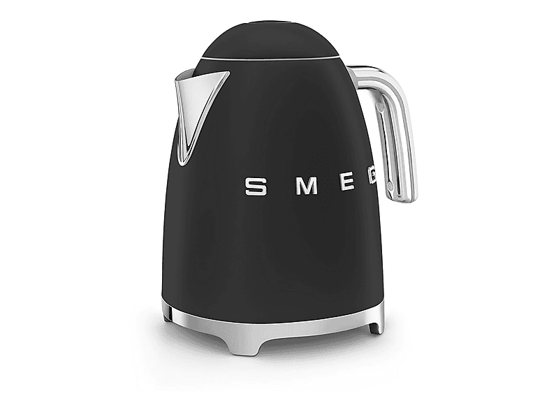Smeg KLF03BLMEU Retro Style Wasserkocher (Schwarz, 1.7l / 7 Tassen, 2400 Watt) — Foto 2 von 5