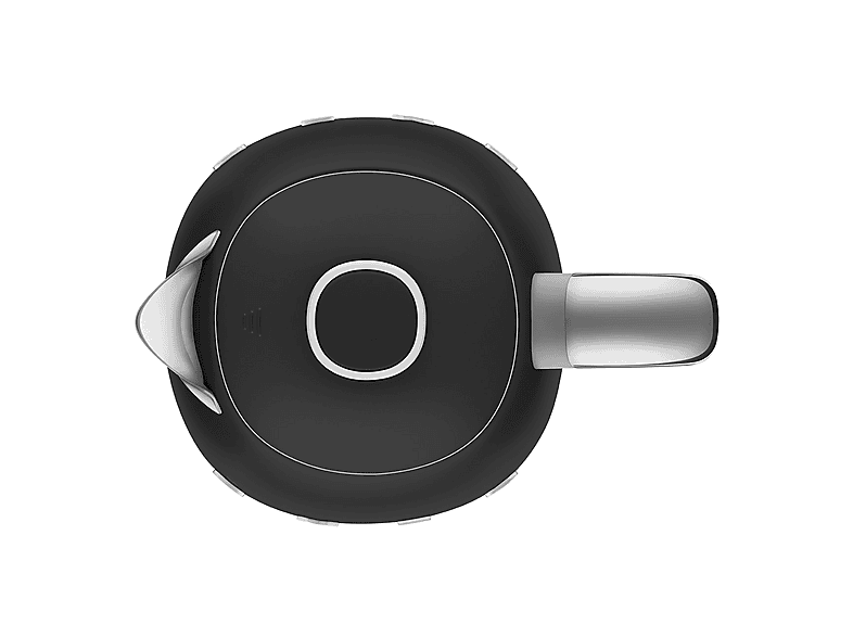 Smeg KLF03BLMEU Retro Style Wasserkocher (Schwarz, 1.7l / 7 Tassen, 2400 Watt) — Foto 3 von 5
