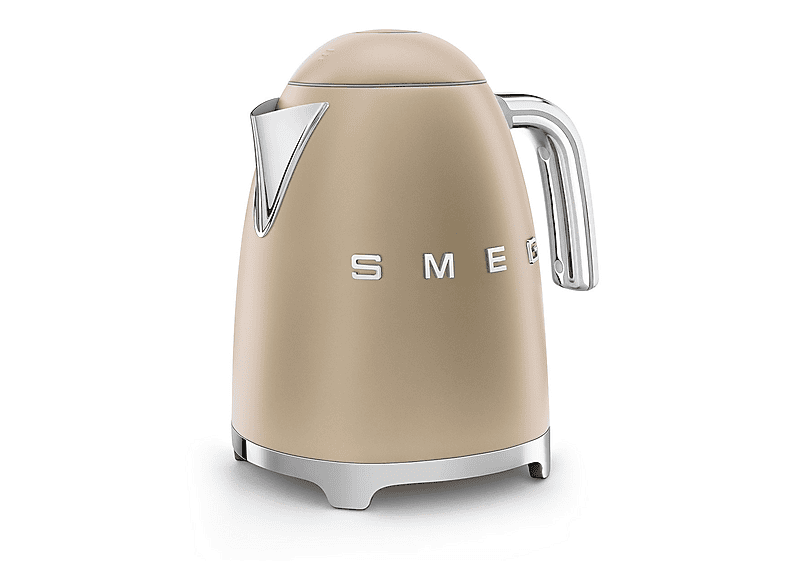Smeg KLF03CHMEU Retro Style Wasserkocher 1.7l/7 Tassen Gold Matt Wasserkocher (Gold, 1.7l / 7 Tassen, 2400 Watt) — Foto 2 von 5
