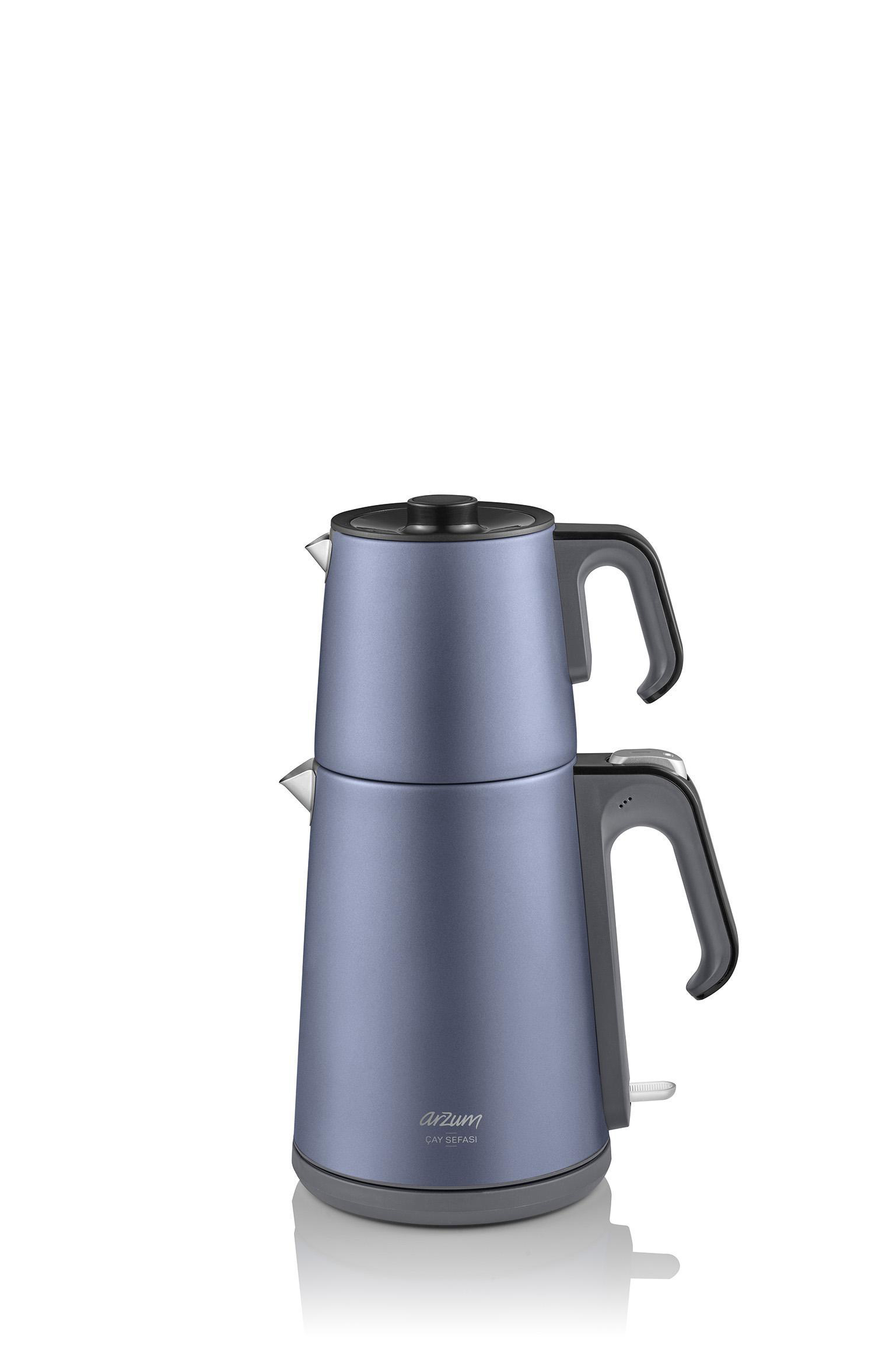 ARZUM AR3080-O Teekocher (1650 Watt , Blau)