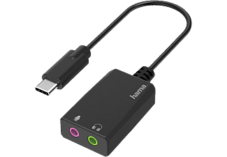HAMA 00200320 - USB-Soundkarte (Schwarz)