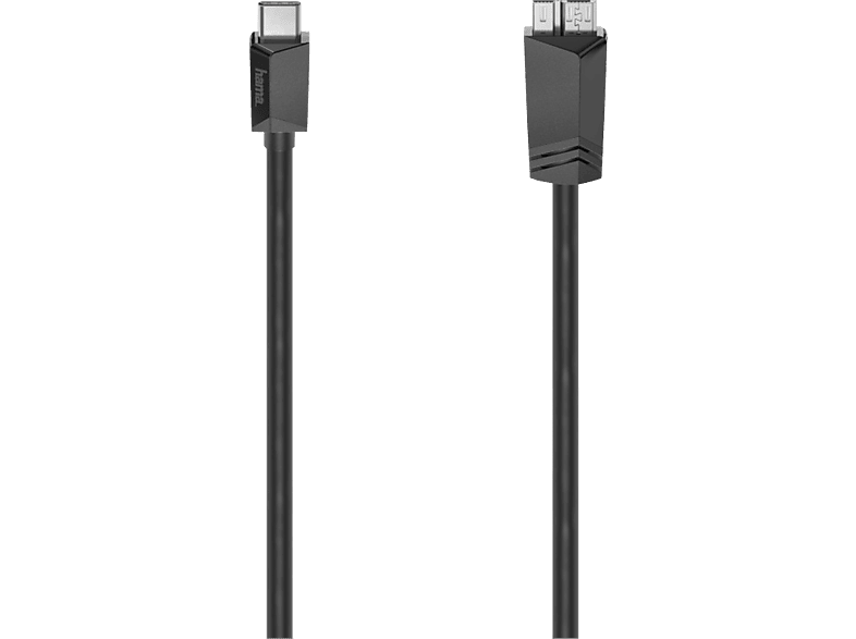 HAMA 200654 - USB-C Kabel (Schwarz)