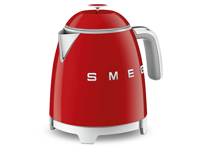 Smeg KLF05RDEU Retro Style Mini Wasserkocher (Rot, 0.8 l, 1400 Watt) — Foto 2 von 5