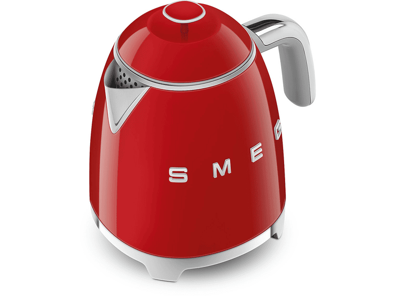 Smeg KLF05RDEU Retro Style Mini Wasserkocher (Rot, 0.8 l, 1400 Watt) — Foto 4 von 5