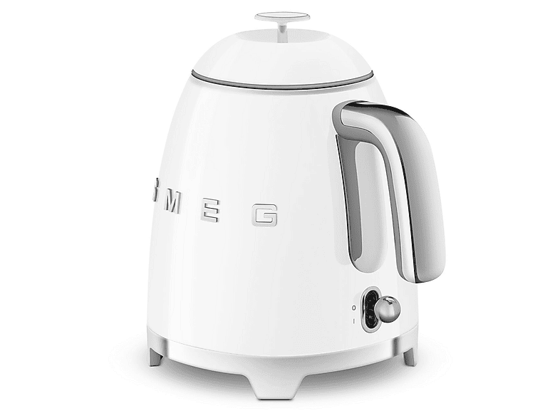 Smeg KLF05WHEU Retro Style Mini Wasserkocher (Weiß, 0.8 l, 1400 Watt) — Foto 5 von 5