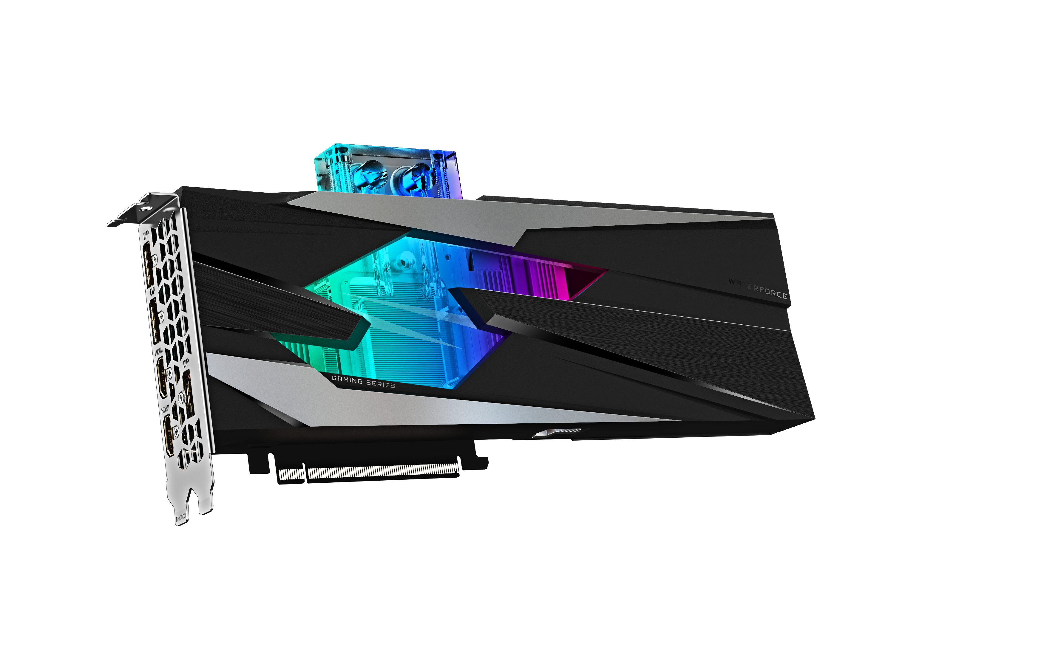 GIGABYTE GeForce RTX™ 3080 Gaming OC Waterforce WB 10G (GV-N3080GAMINGOC WB-10GD) (NVIDIA, Grafikkarte)