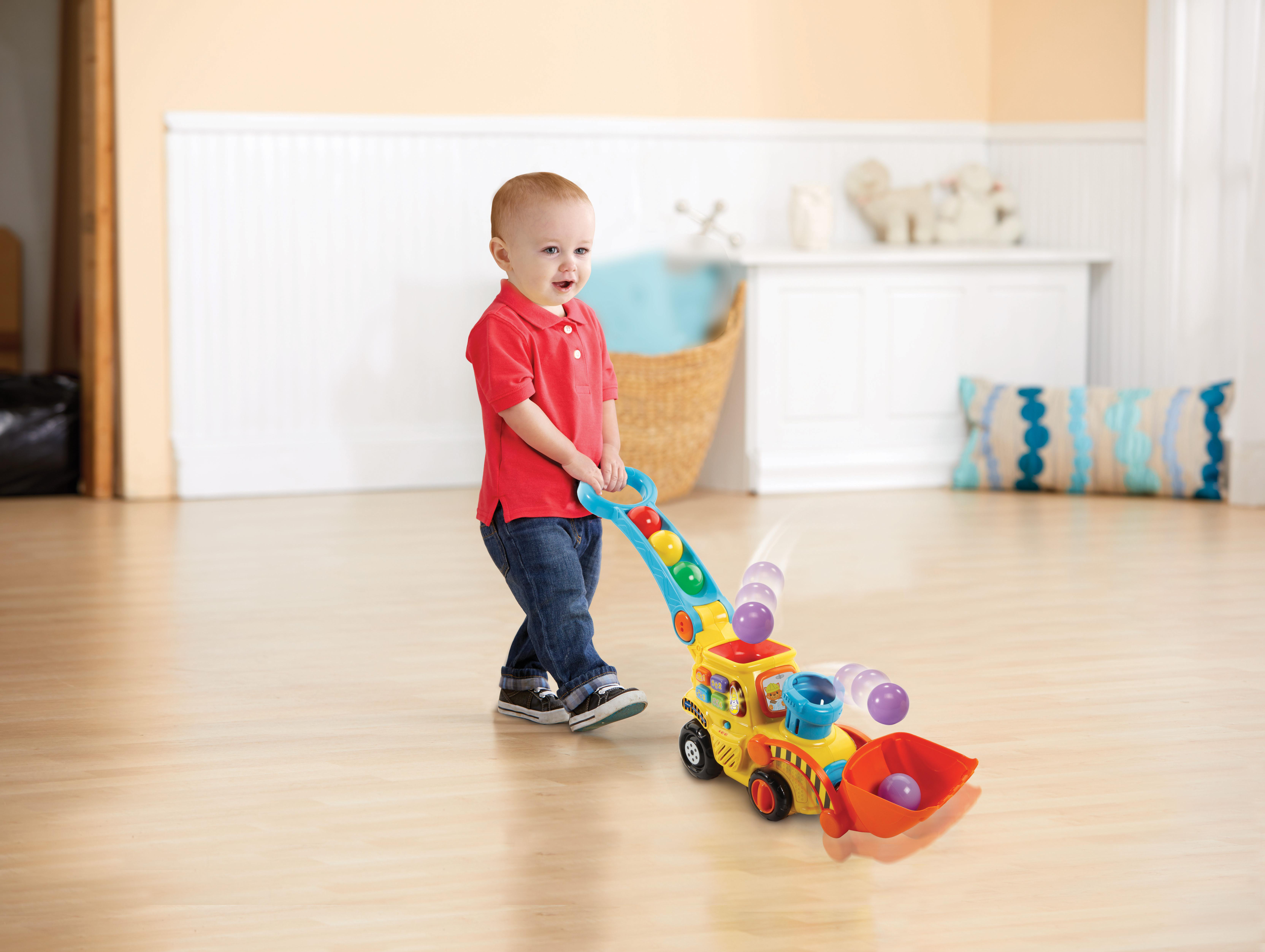 VTECH Ballspaß Bagger Spielzeugauto, Mehrfarbig
