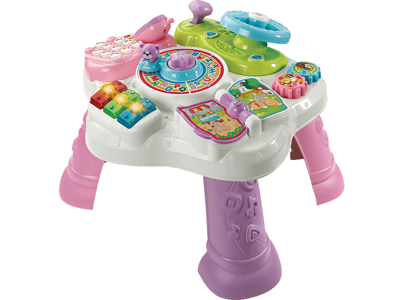 VTECH Abenteuer Spieltisch pink Kleinkindspieltisch, Mehrfarbig