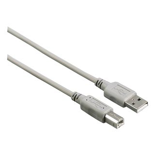 HAMA 00200900 - Cable USB, 1.5 m, Gris
