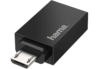 HAMA 00200307 - Adaptateur USB, 480 Mbit/s, Noir