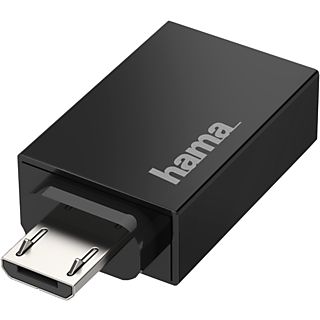 HAMA 00200307 - USB-Adapter, 480 Mbit/s, Schwarz