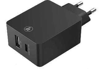 HAMA Reislader USB-C 30 Watt Zwart
