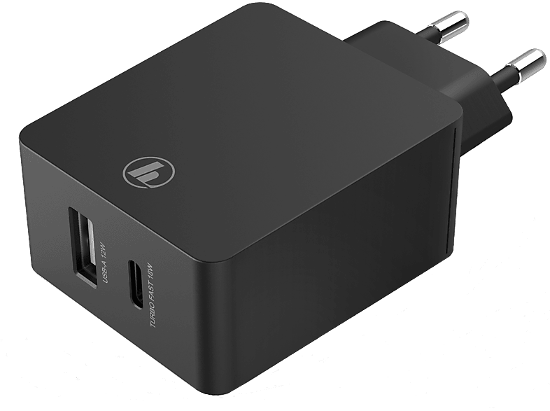 Hama Reislader Usb-c 30 Watt Zwart