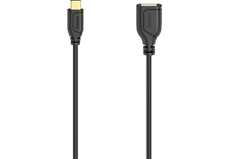 HAMA 00200638 - Kabel USB-A zu USB-C (Schwarz)