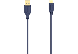 HAMA 00200635 - Kabel USB-A zu USB-C (Blau)