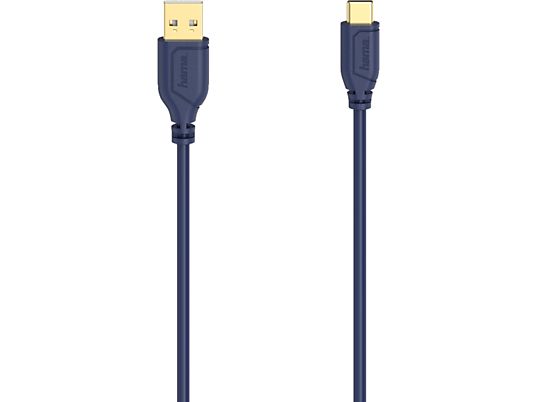 HAMA 00200635 - Cavo USB-A a USB-C  (Blu)