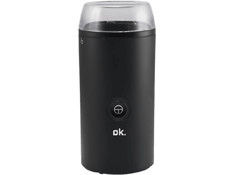Molinillo de café - ok. OGC 1821 B, 180 W, Capacidad 70 g, Negro