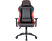 TESORO Alphaeon S1 gamer szék, fekete/piros