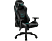 TESORO Alphaeon S3 gamer szék, fekete/ciánkék