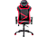 TESORO Zone Speed gamer szék, fekete/piros
