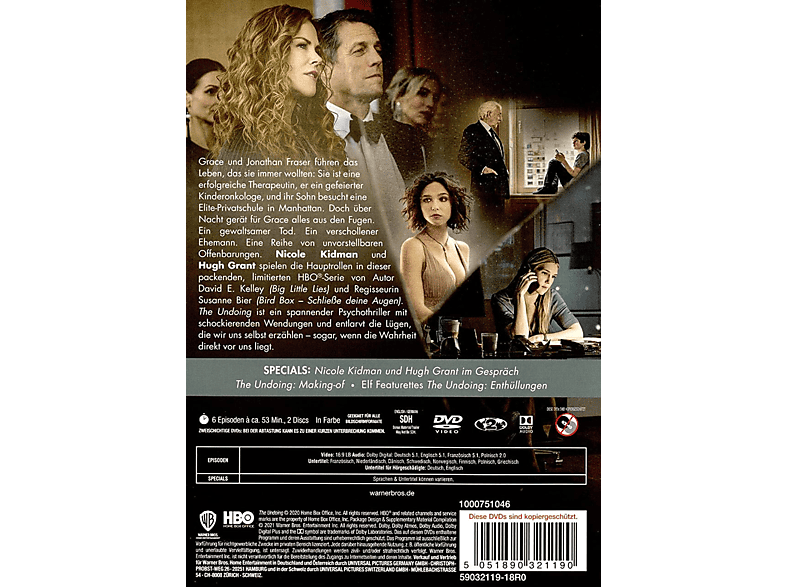 Thumbnail - The Undoing: Staffel 1 DVD