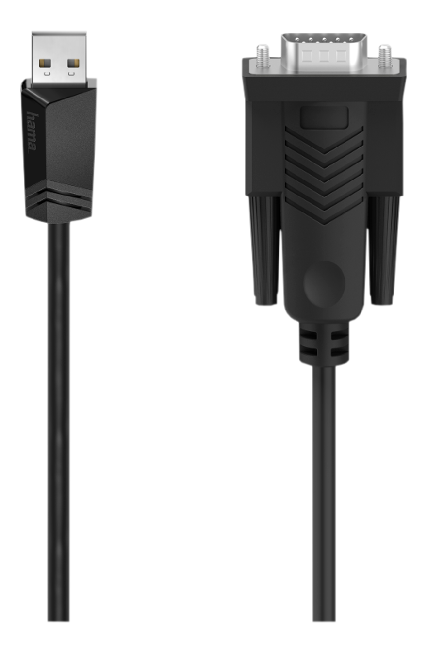HAMA 00200622 - Cavo seriale USB, 1.5 m, Nero