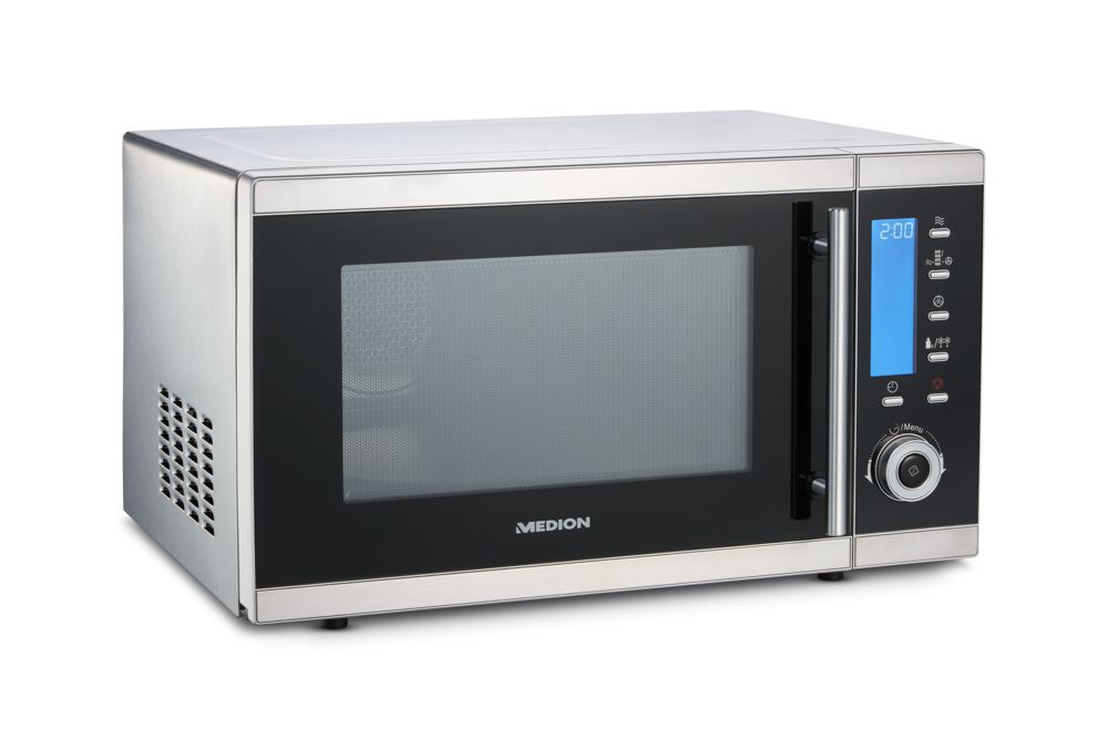 MEDION MD 15501, Mikrowelle (900 Watt, Grillfunktion, Heißluftfunktion)