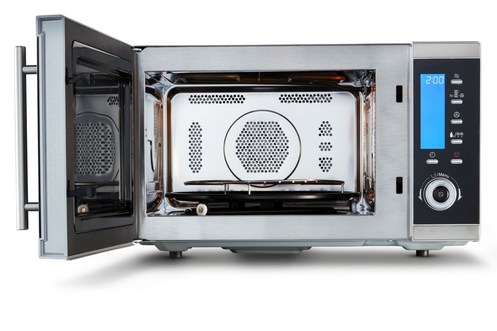 MEDION MD 15501, Mikrowelle (900 Watt, Grillfunktion, Heißluftfunktion)
