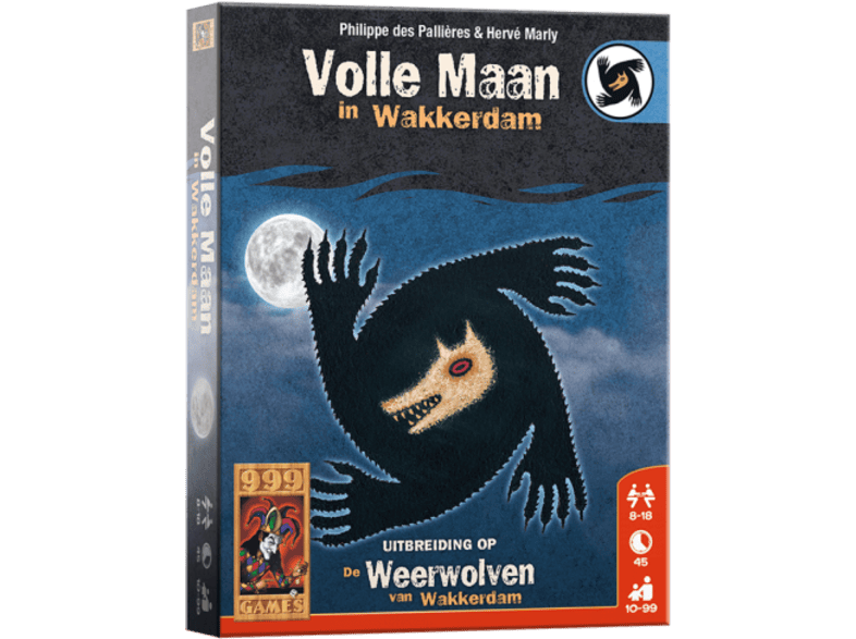 merk flexibel cultuur 999 GAMES De Weerwolven van Wakkerdam: Volle Maan in Wakkerdam  (Uitbreiding) - Kaartspel