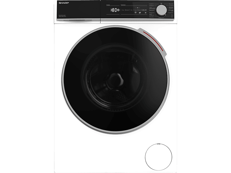 SHARP ES-NFH014CWC-DE Waschmaschine (10 kg, 1330 U/Min., C, Pumpenfilter)