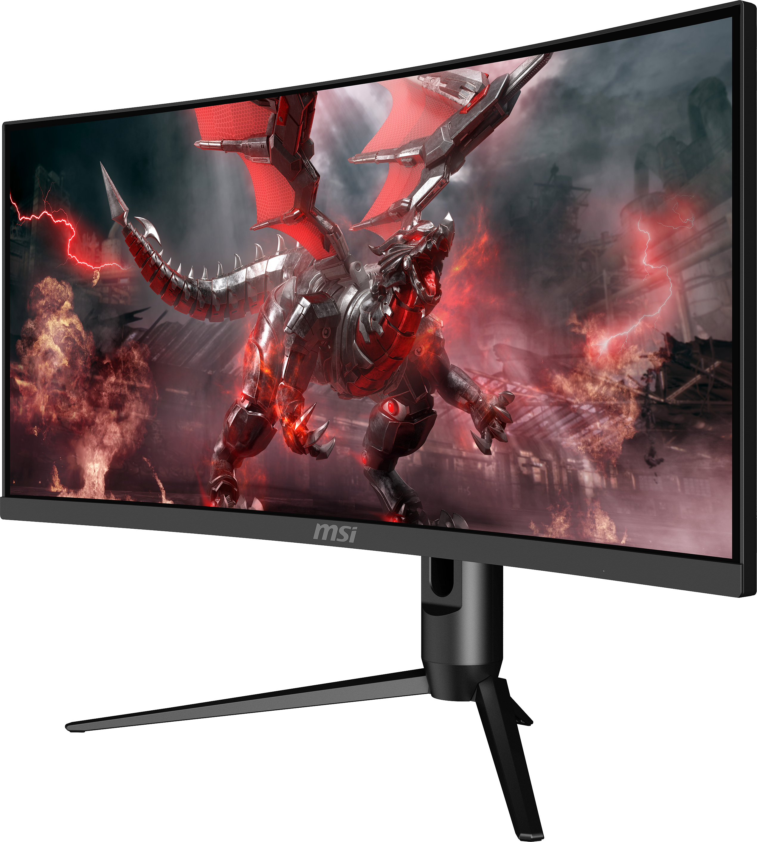 MSI OPTIX MAG301CR2DE Curved 29,5 Zoll  WQHD  Gaming Monitor  1 ms Reaktionszeit  