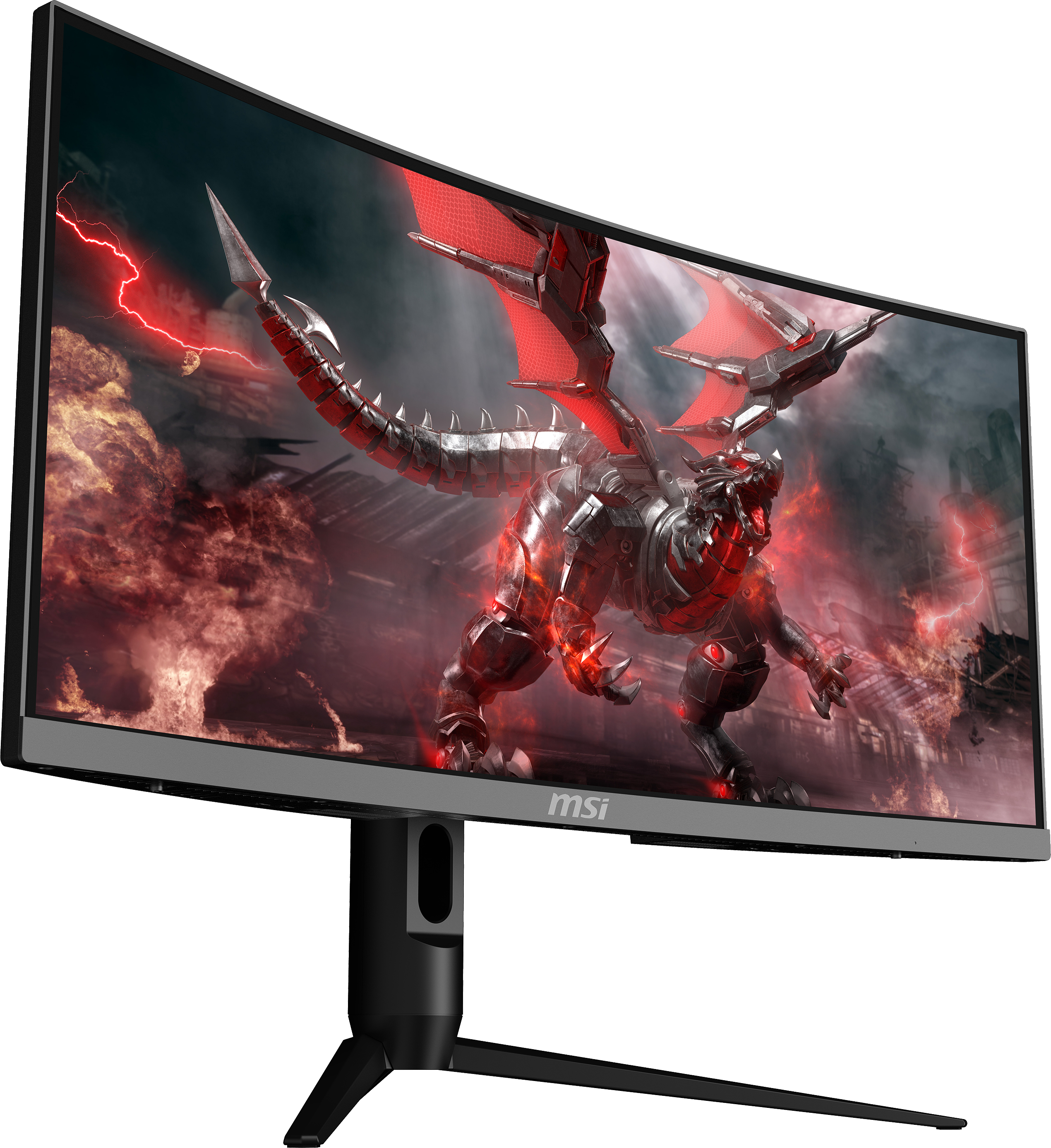 200 Gaming Monitor WQHD Hz) Curved 29,5 ms Zoll MSI MAG301CR2DE (1 Reaktionszeit, OPTIX