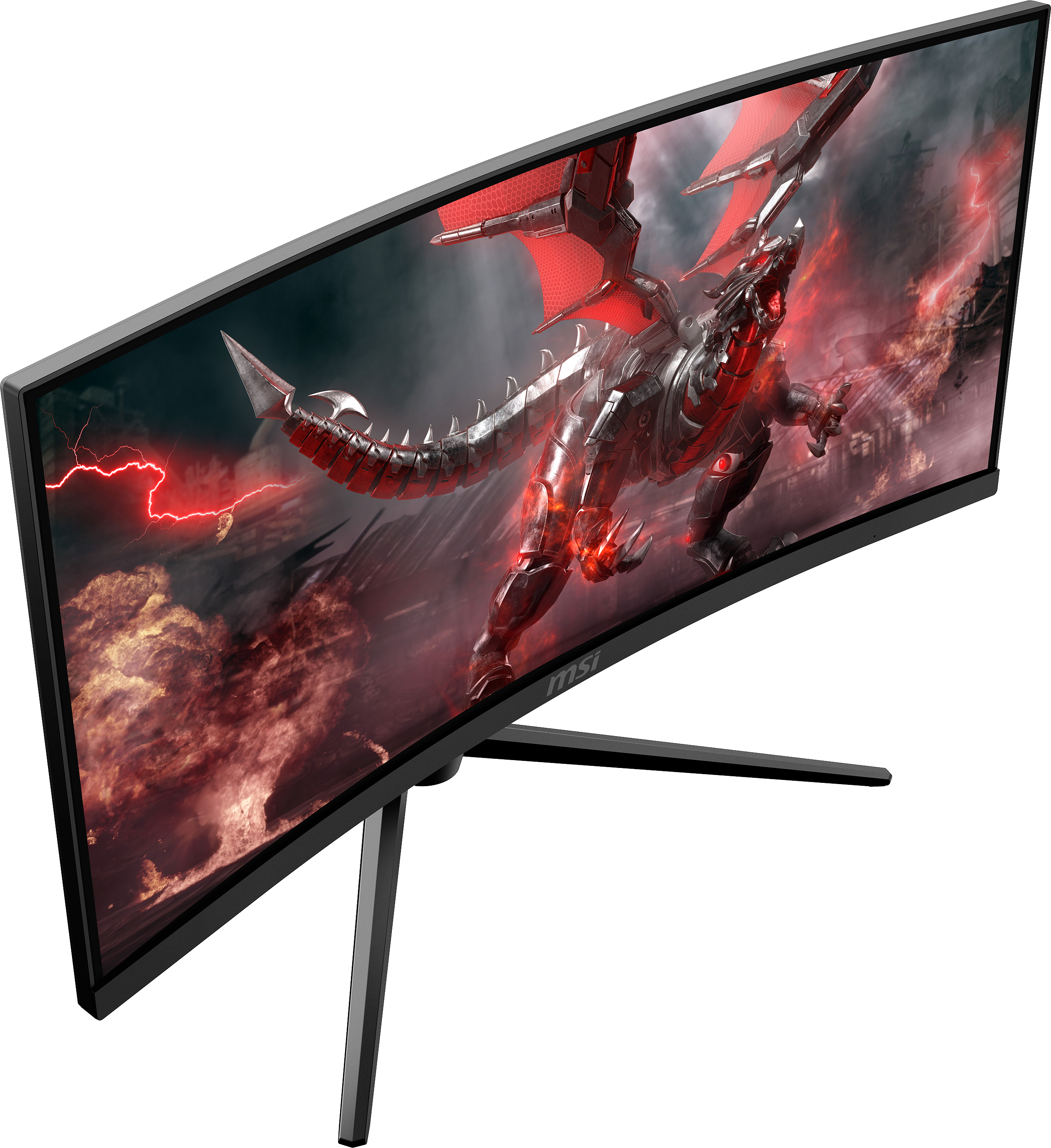 200 Gaming Monitor WQHD Hz) Curved 29,5 ms Zoll MSI MAG301CR2DE (1 Reaktionszeit, OPTIX