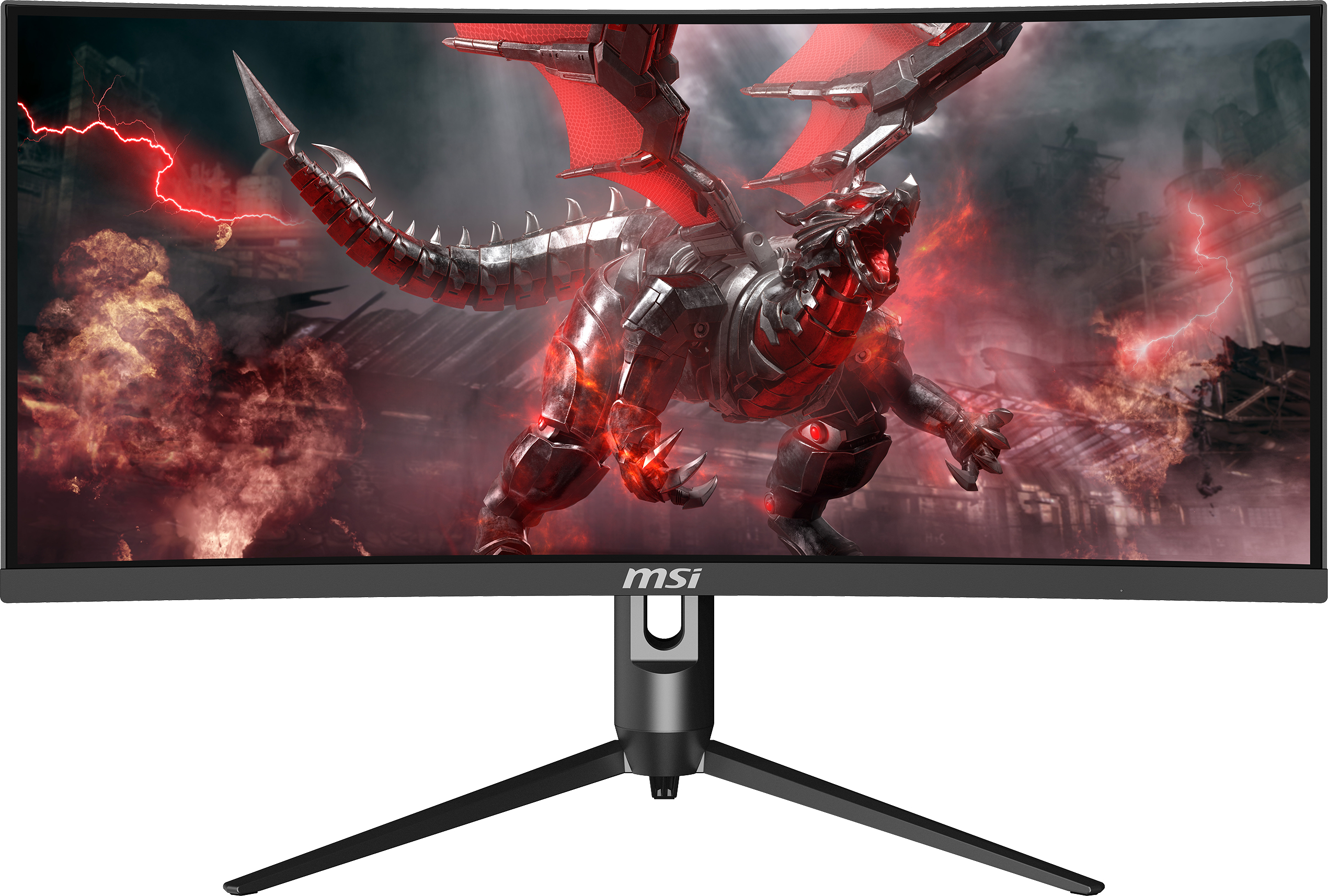MSI OPTIX MAG301CR2DE Curved 29,5 Zoll  WQHD  Gaming Monitor  1 ms Reaktionszeit  